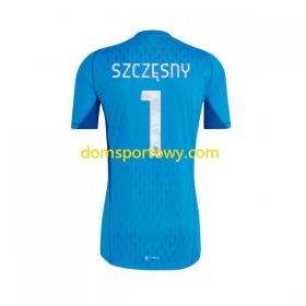 Koszulka Juventus Wojciech Szczesny 1 Bramkarska Domowe Koszulki Piłkarskie 2023-2024 Krótki Rękaw